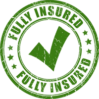 Fully insured and bonded.